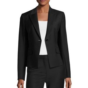 Theory Black Single button blazer - one